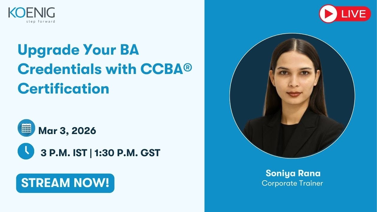 Upgrade Your BA Credentials with CCBA® Certification