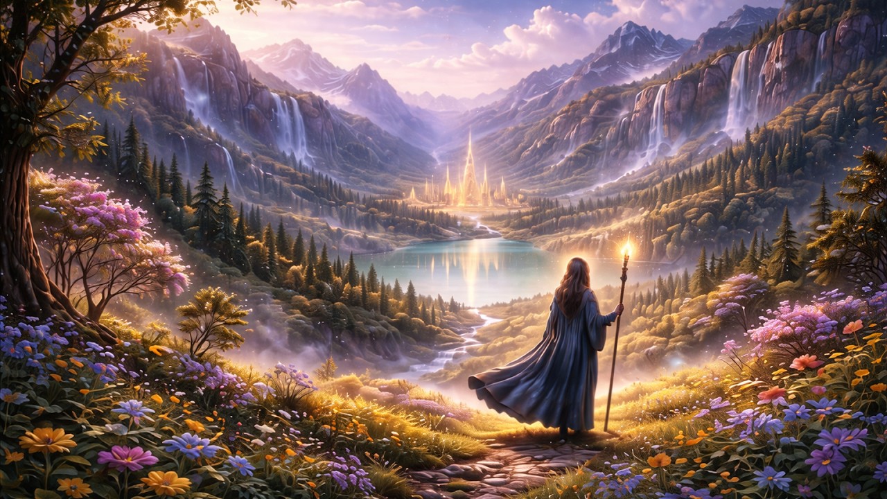 Magical Fantasy Music ✨ 3 Hours of Mystical Ambient Music for Relaxation, Study & Sleep