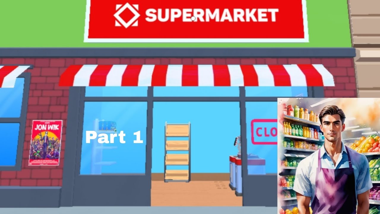 I Started Again Supermarket Simulator Part 1 😍