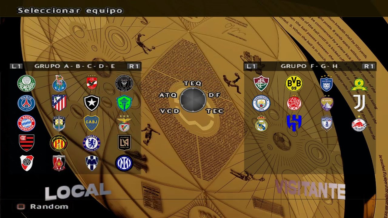 PES 6 PC - Infinitty FIFA Club World Cup 2025 (by @tongaesbolso and teams)
