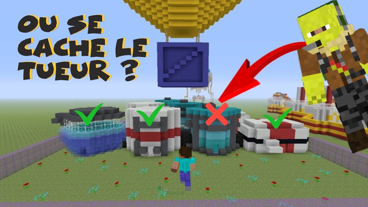 NE CHOISISSEZ PAS LE MAUVAIS FORTNITE MINECRAFT !!
