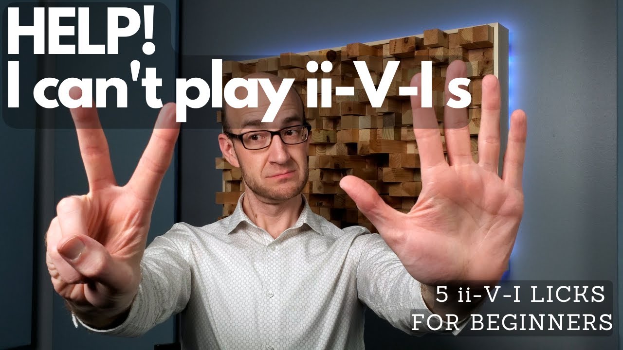 5 ii-V-I Licks for Beginning Improvisors