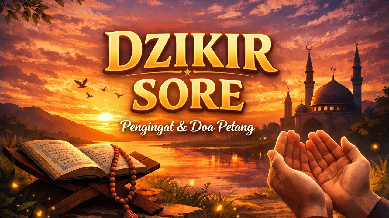 Untuk Kamu yang Sedang Berjuang: Dzikir Sore Ini Adalah Pelukanmu.