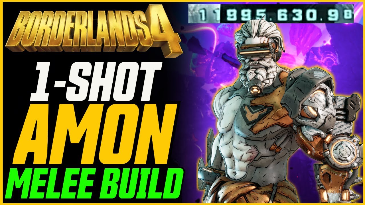 BILLION+ DAMAGE AMON! New Melee Amon Build! // Borderlands 4 Shield Breaker Amon
