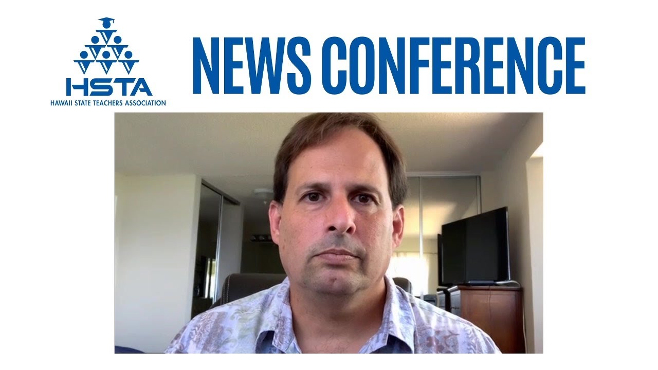 HSTA news conference on distance learning — Aug. 27, 2020