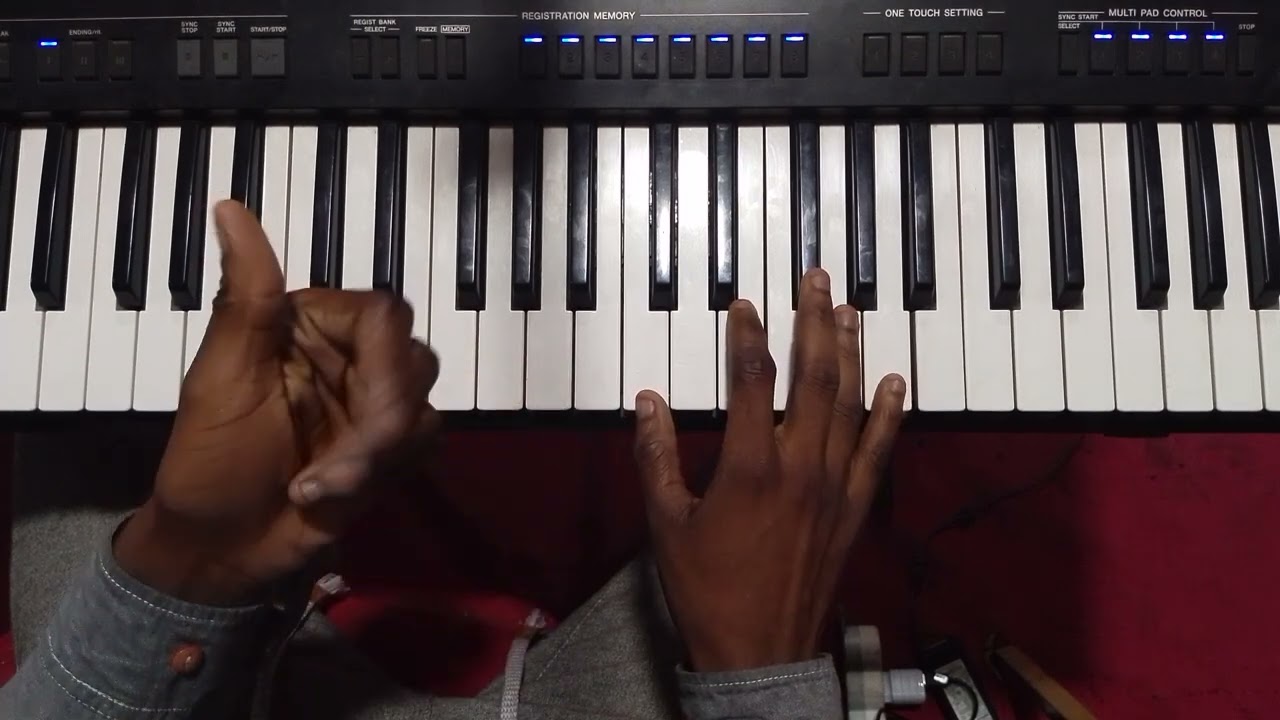 PIANO LOUANGE TUTORIEL - MIKE KALAMBA - Bisengo ya Lola | #bass#solo#gospel#piano#seben