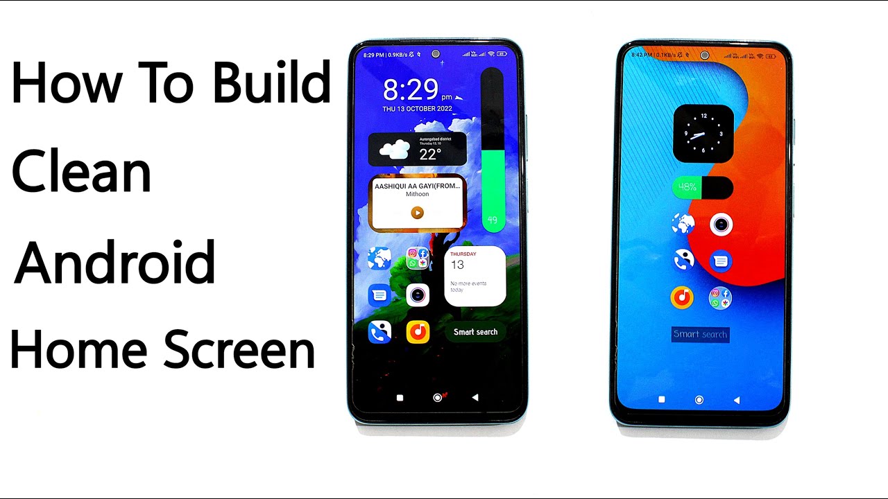 How To Build Clean Android Home Screen | Smart Launcher