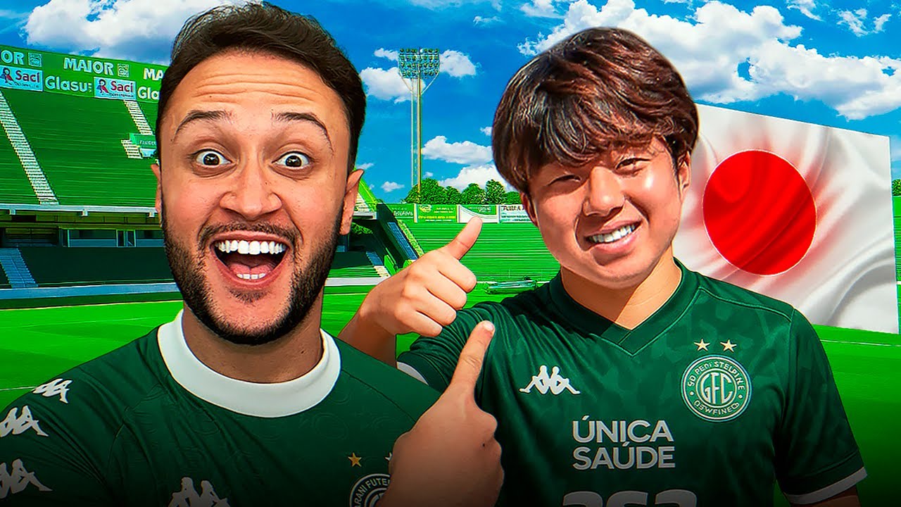 A VIDA DE UM JAPONÊS NO FUTEBOL BRASILEIRO!