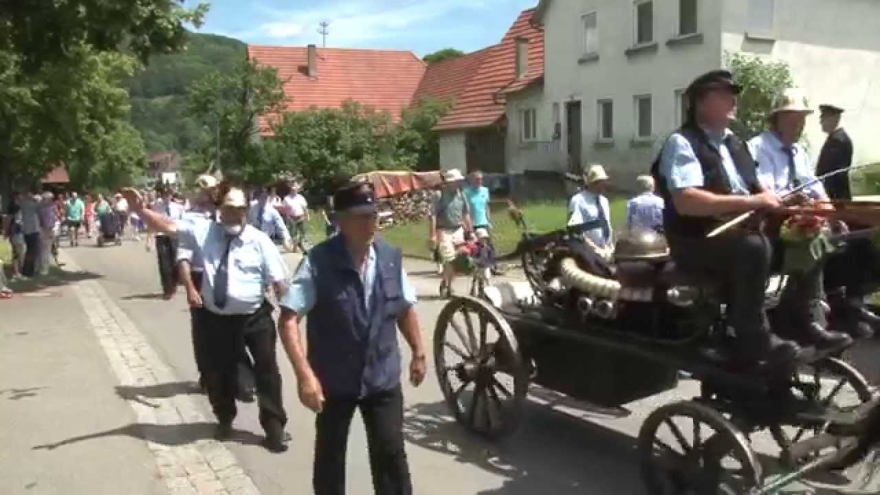 64. Kreisfeuerwehrtag Göppingen und 150 Jahre Feuerwehr Gruibingen in Gruibingen (LK Göppingen)