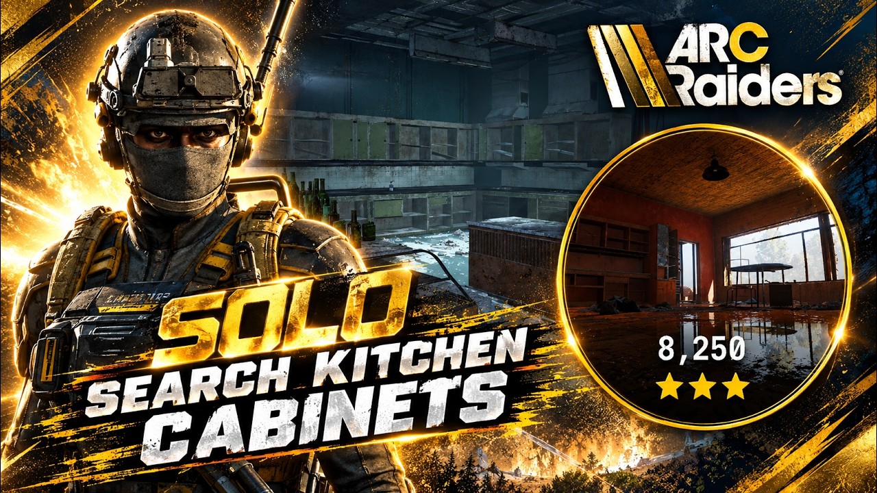 Solo +8K points - Search Kitchen Cabinets | ARC Raiders