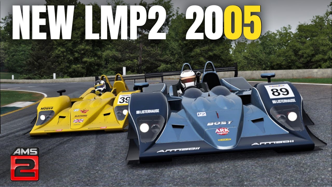 LMP2 cars from 2005 DLC for AUTOMOBILISTA 2 | AMS2 update 1.6.8