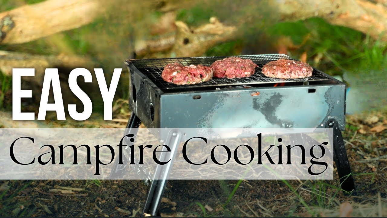 Campfire Venison Burgers - The easiest way to cook in the woods