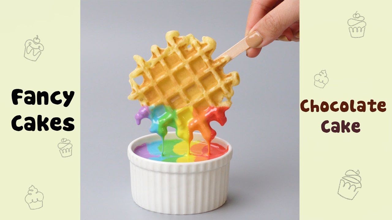 Awesome Rainbow Waffle