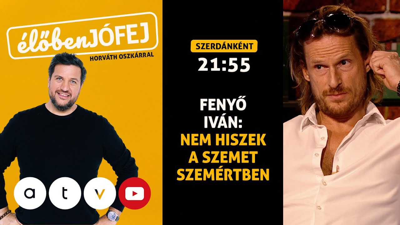 „Nekem a hit egy láthatatlan fal, amibe beledőlök” / élőben JÓFEJ – Fenyő Iván
