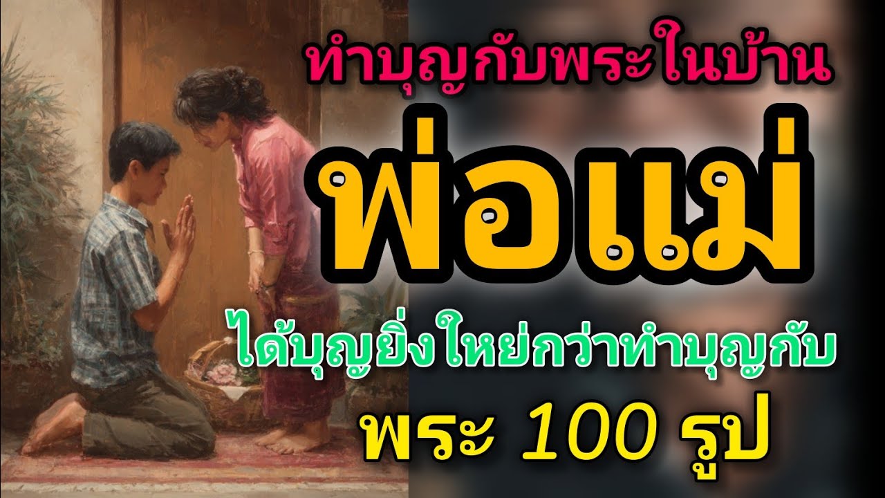 นอนไม่หลับ เปิดฟังธรรมะ เรื่องทำบุญกับพระในบ้าน เปิดไว้ขณะหลับ #ธรรมะก่อนนอน 