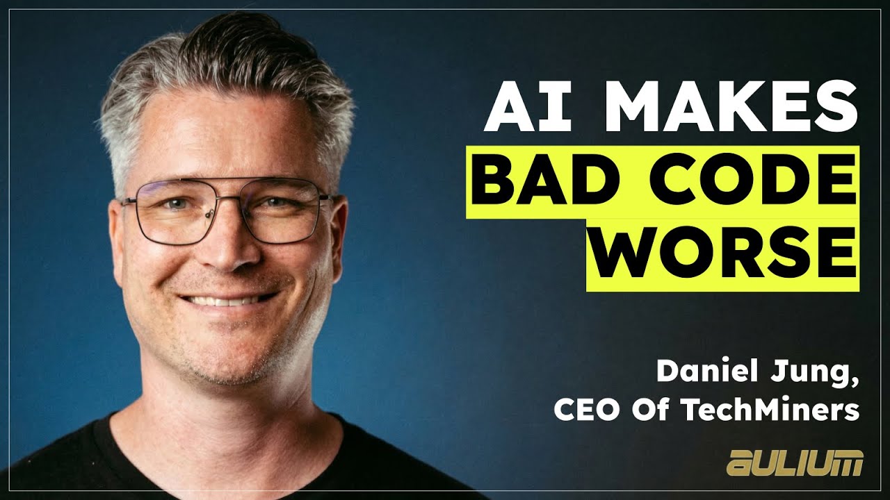 Daniel Jung, TechMiners CEO: Why AI Makes Bad Code Worse Faster