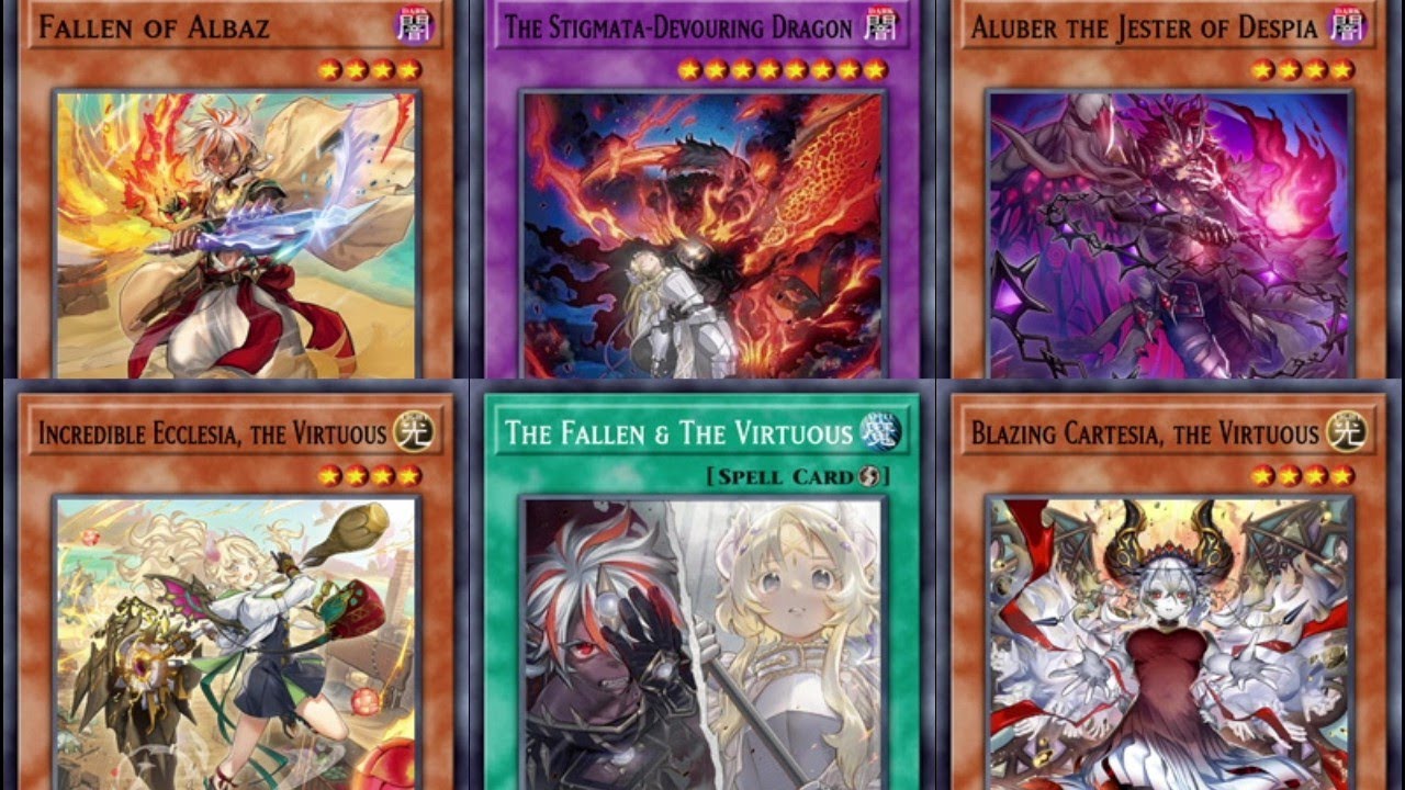 【遊戯王ADS/YGOPRO】聖痕喰らいし竜 & The Fallen & The Virtuous【THE CHRONICLES DECK－白の物語－】