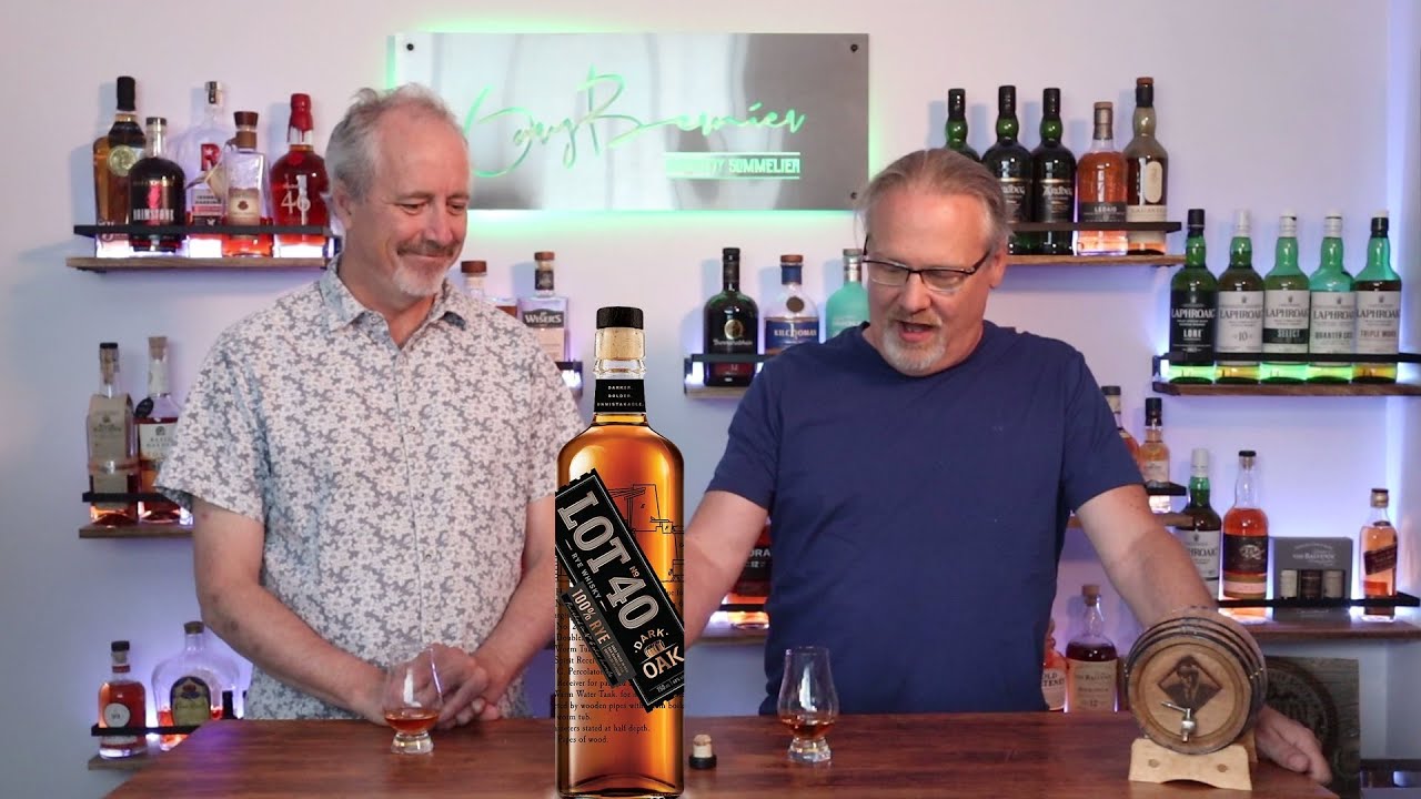 Lot 40 Dark Oak Canadian Rye Whisky Tasting