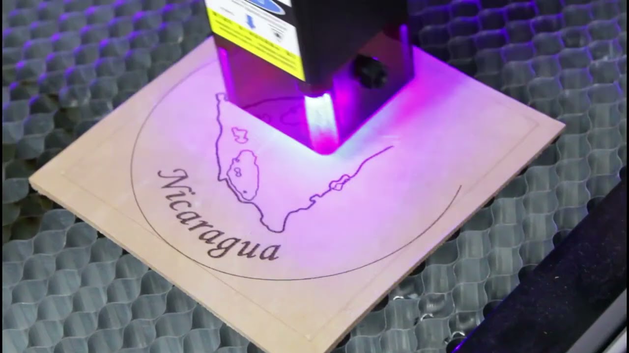 GRABAR y CORTAR CUERO GRUESO CON LÁSER, FÁCIL #cueo #laser