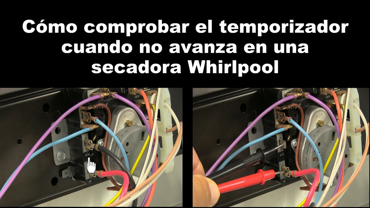 Secadora Whirlpool No Prende - Temporizador secadora Whirlpool