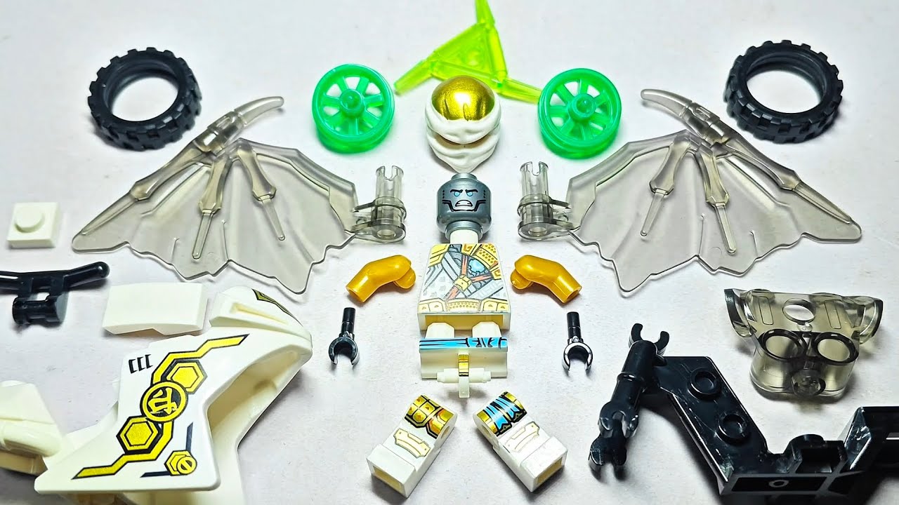 LEGO Zane Ice Ninja Bike Review ❄️🔥 Ninjago Energy Motorcycle is INSANE!