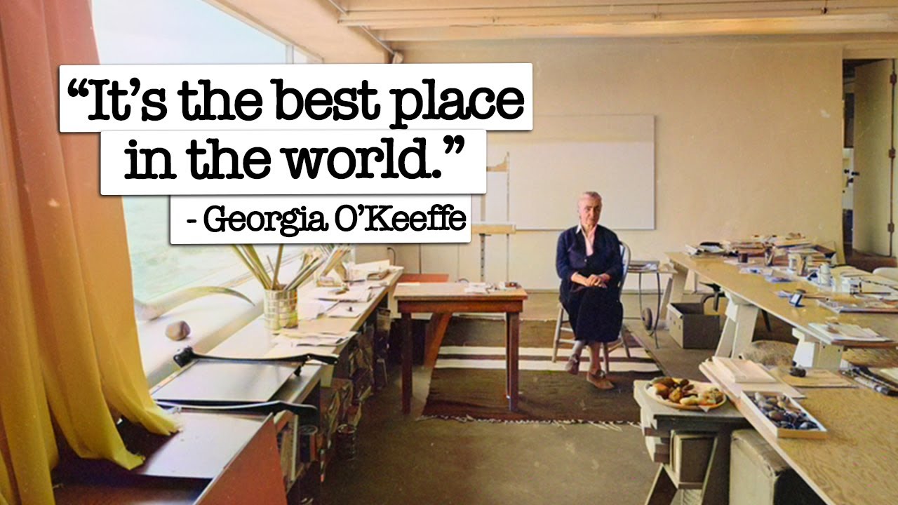 Inside The Studio of America’s Most Celebrated Female Artist