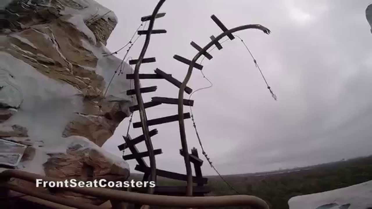 Expedition Everest POV HD On-Ride Roller Coaster Disney World Animal Kingdom GoPro Hero4 Superview