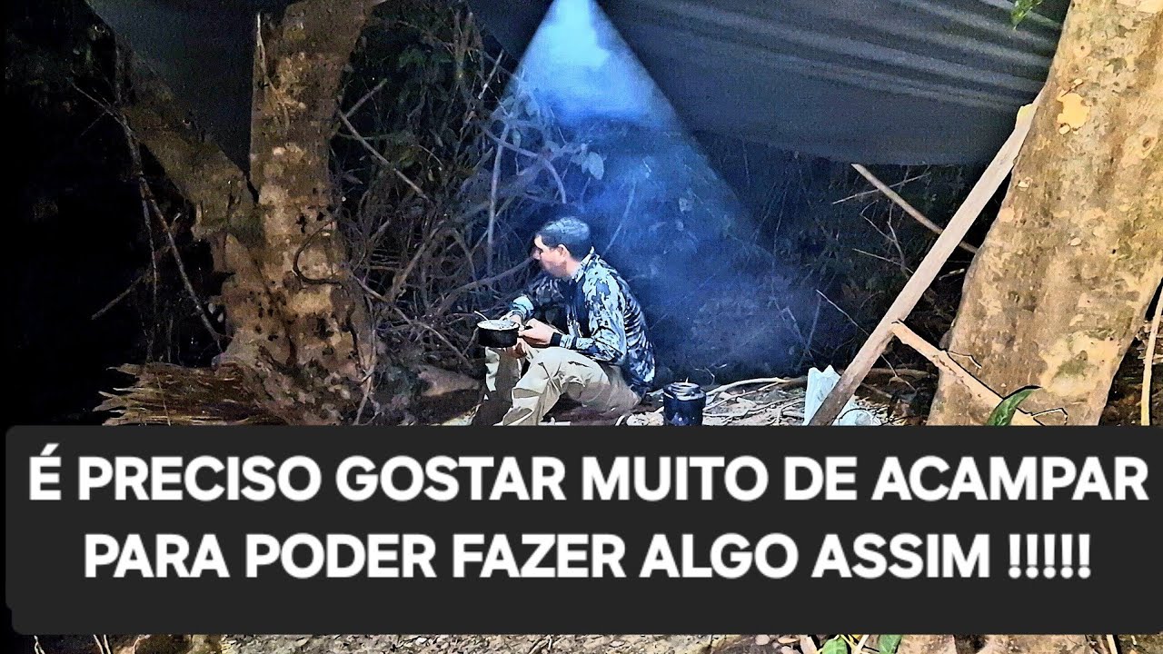 COMO FA&Ccedil;O PARA ACAMPAR MESMO COM MINHA ROTINA DE TRABALHO, PERNOITE COM UMA JANTA E O CAF&Eacute; DE SEMPRE