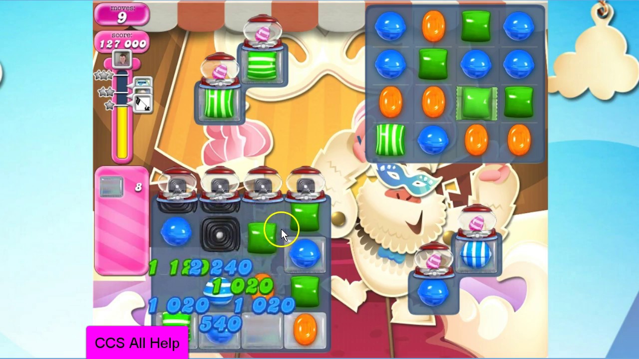 Candy Crush Saga Level 2647 NO BOOSTERS Cookie