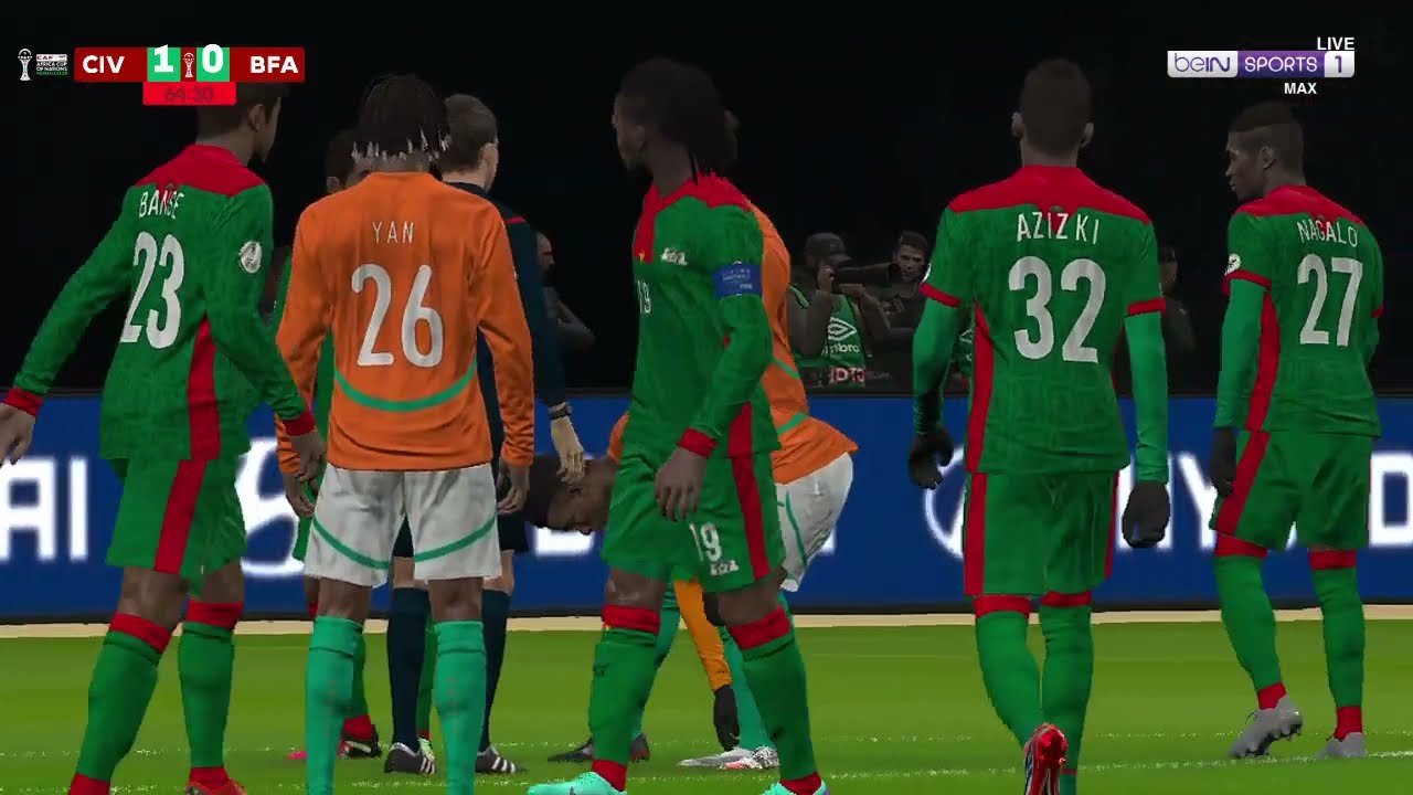Cote d'Ivoire VS Burkina Faso - |HUITIÈME DE FINALE| CAN 2025 MAROC 🇲🇦