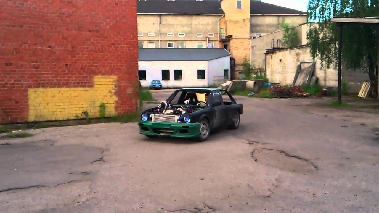 HPTuning BMW E30 Dragster Первый заезд