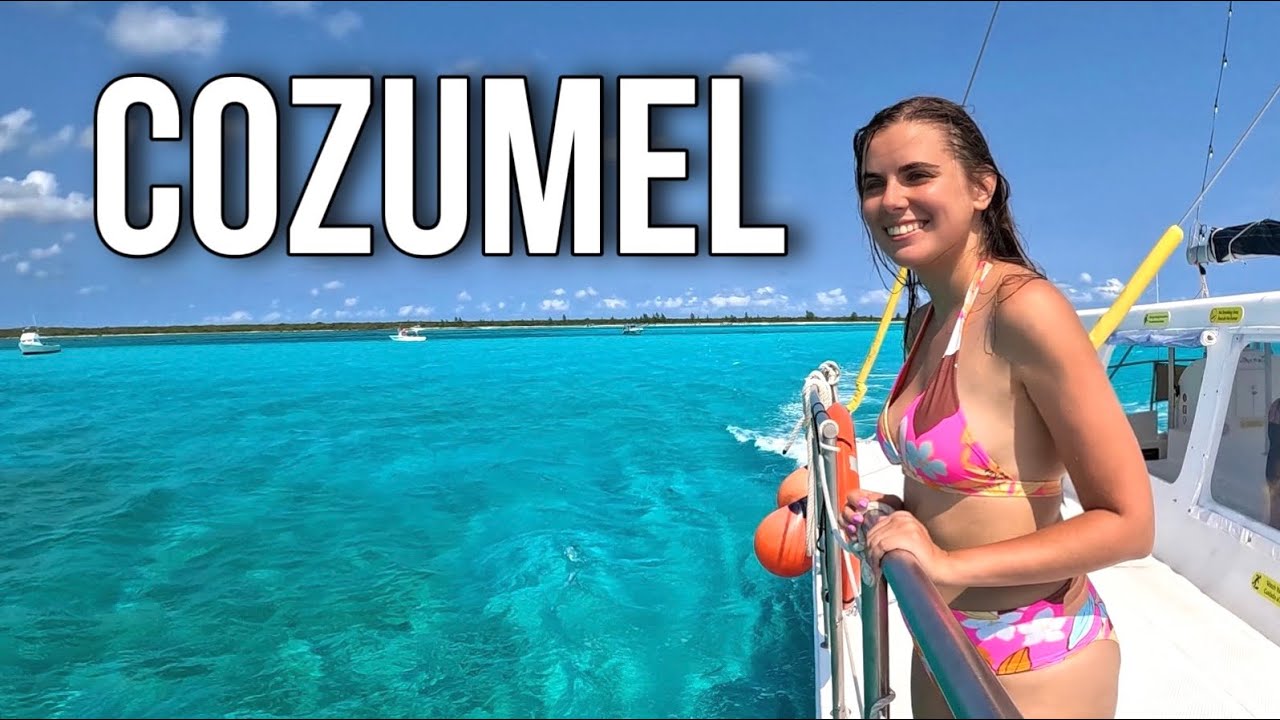 COZUMEL en UN DÍA 😍 TOUR en CATAMARÁN todo incluido @Jesús MILÁN | MÉXICO