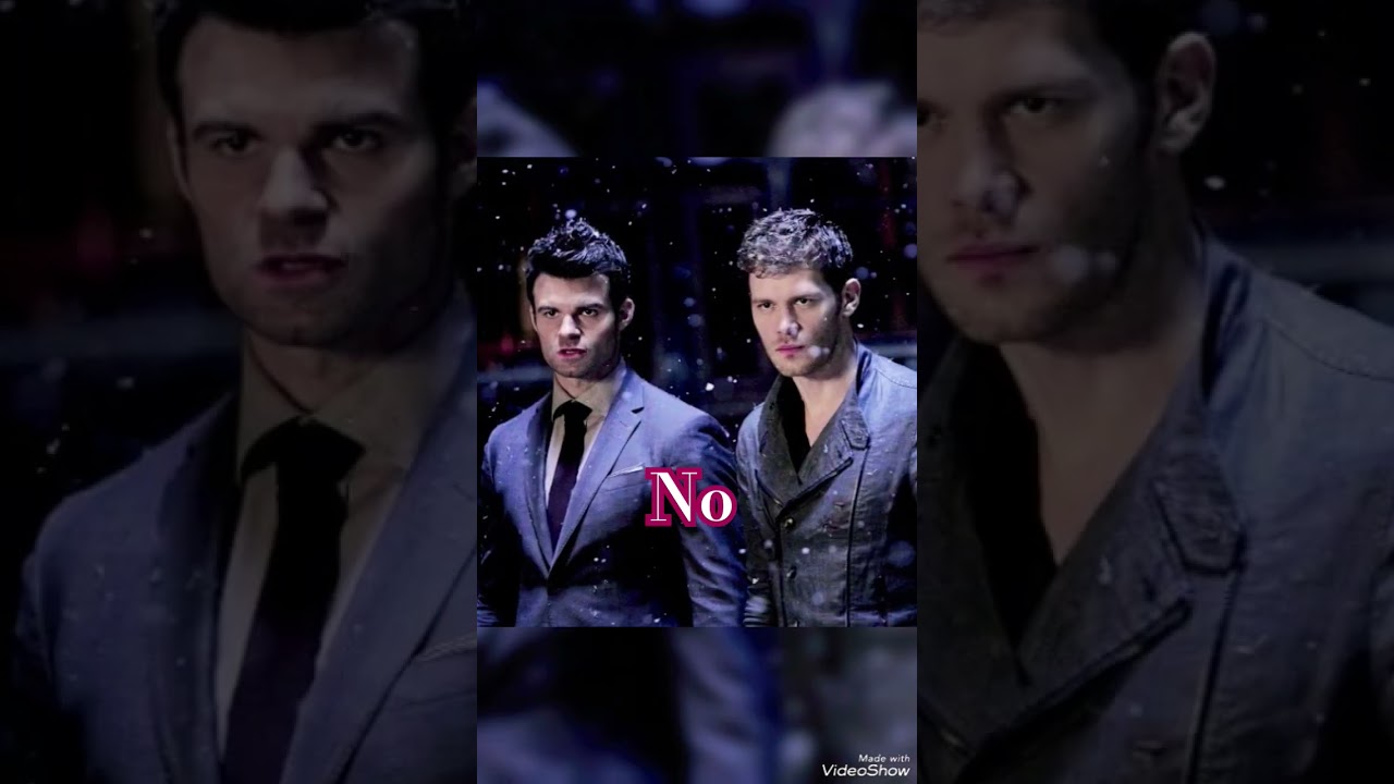 My opinion 💖#theoriginals #legacies #thevampirediaries #klaus #delena #tvd #couples