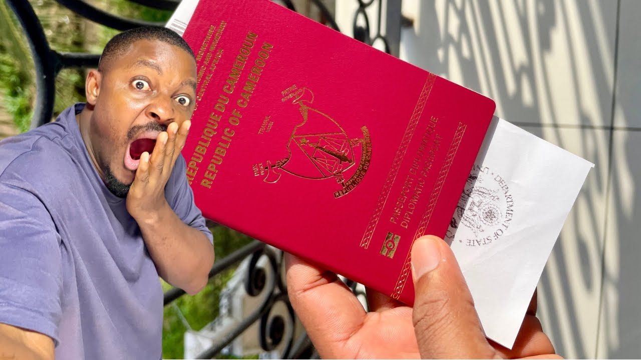 Vlog: picking my diplomatic passport from the us embassy. Living in Cameroon