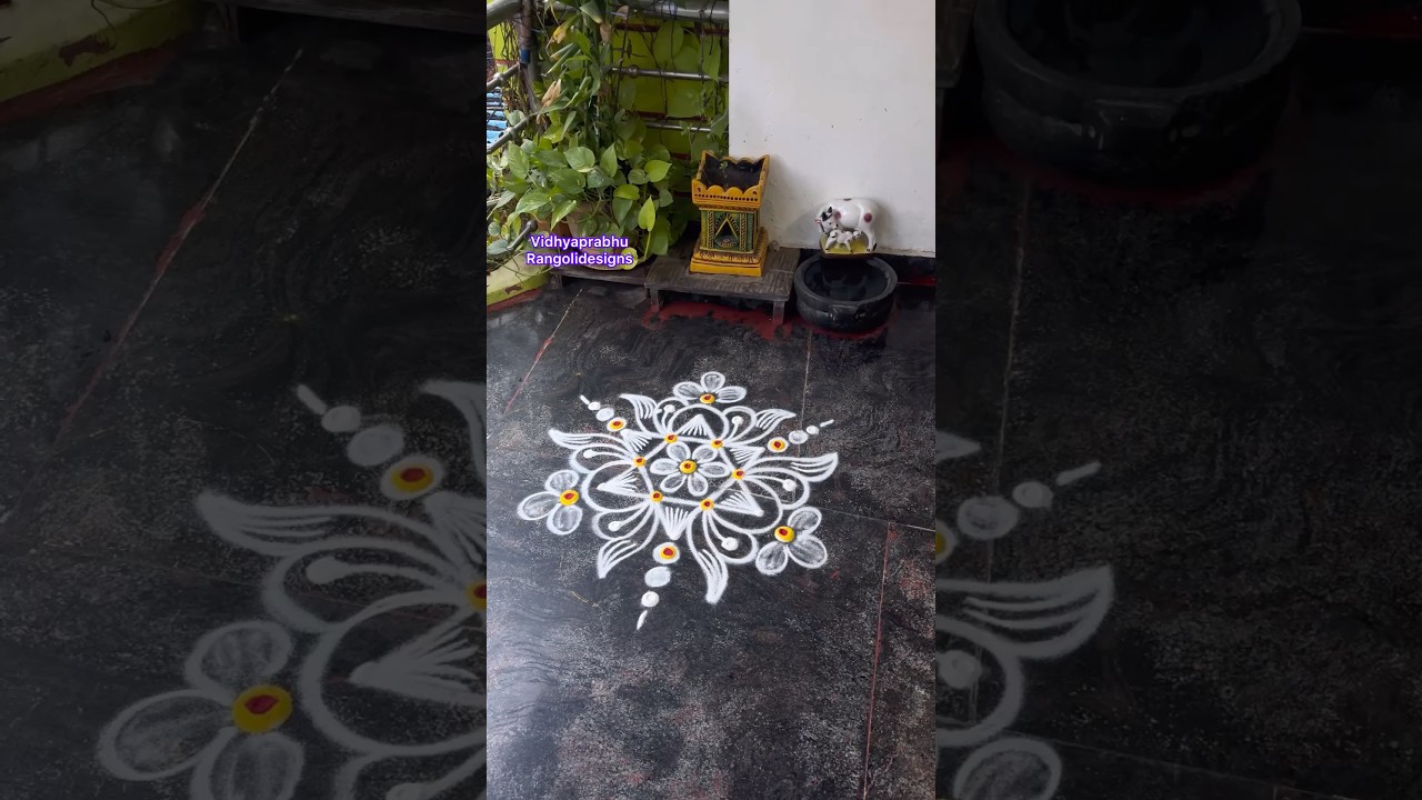 Simple star kolam #shorts #viralvideo #trending
