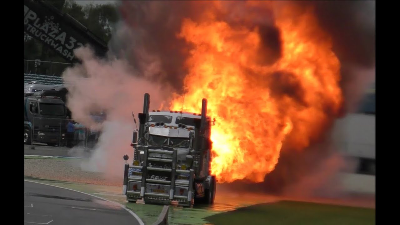 Indian Pete&acute;s Jet Truck on Truckstar festival Assen 2016