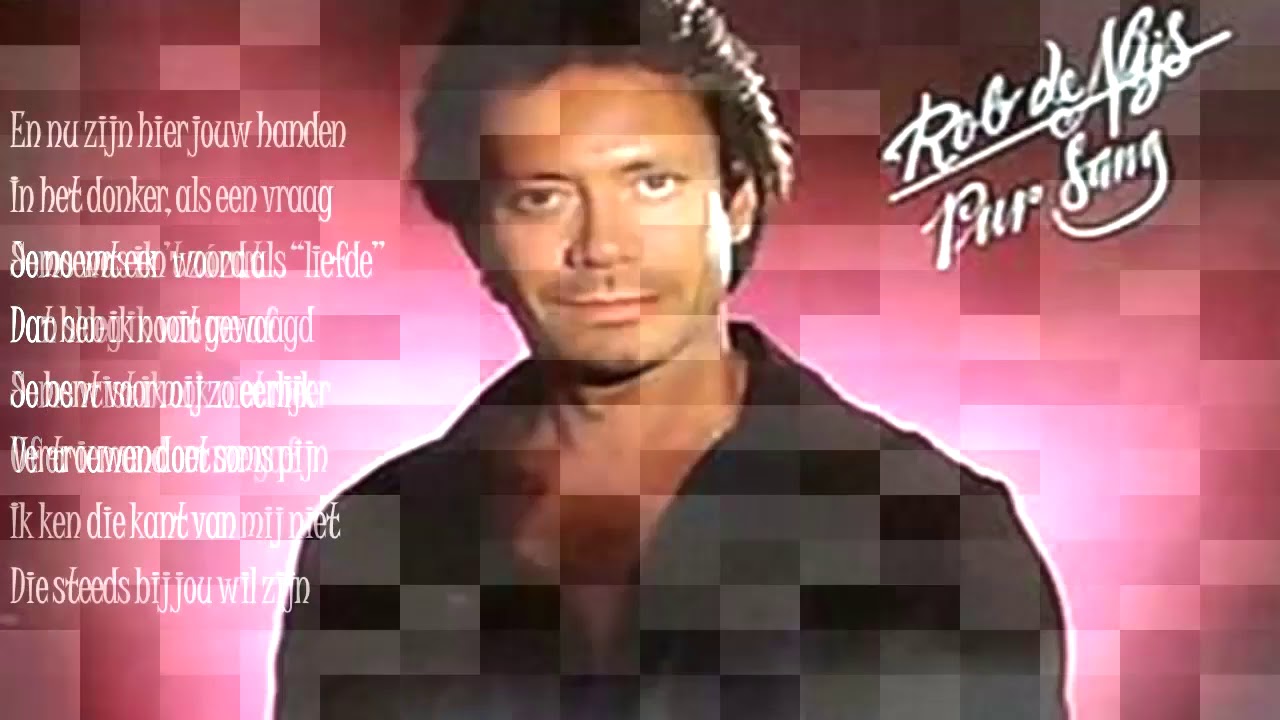 Rob de Nijs - Hulpeloos voor jou Lyrics video