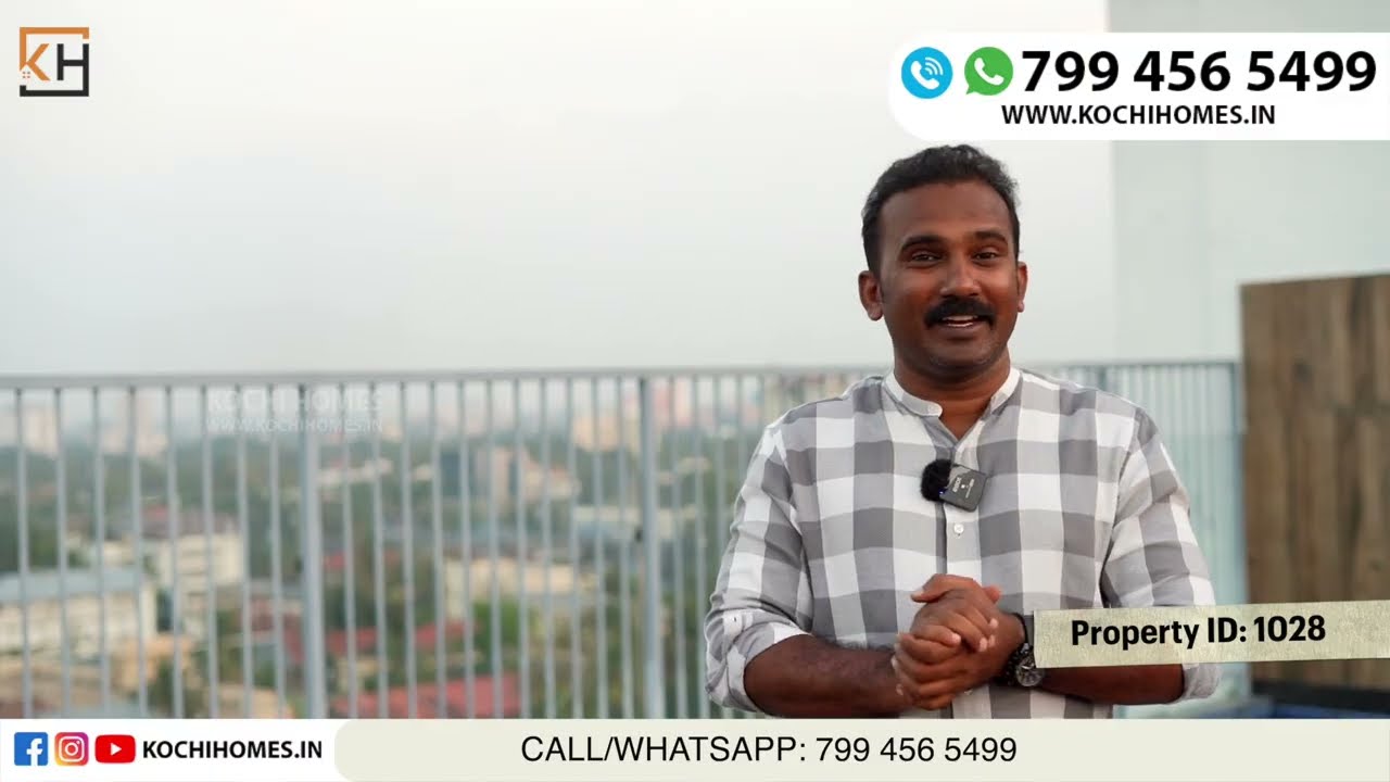 ഹൃദയഭാഗത്ത് ഫ്ലാറ്റ് വിൽപ്പനയ്ക്ക് | Brand new flat for sale in Edappally | New flat in Ernakulam |