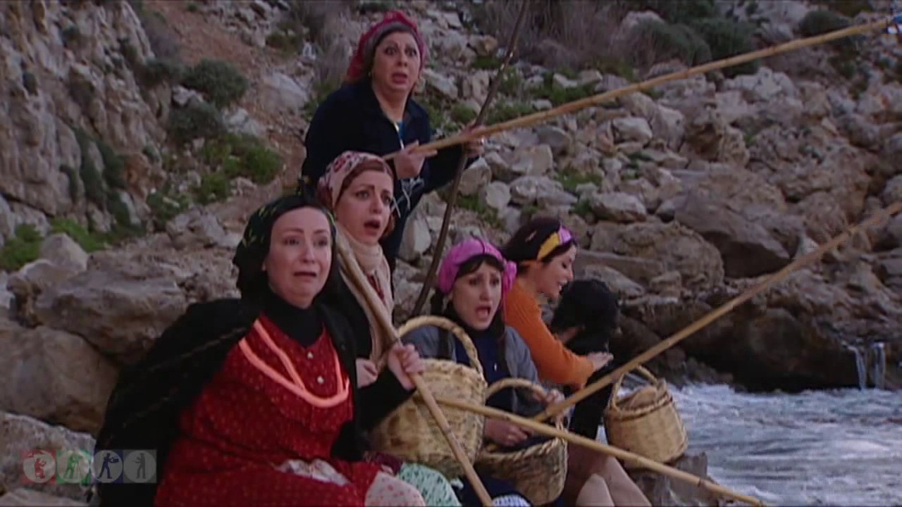 نجاةرجال الضيعةمن الغرق اثناء هجرتهم  -مسلسل ضيعة ضايعة -الجزء الثاني -الحلقة 20-يابحر يابو اليتامى