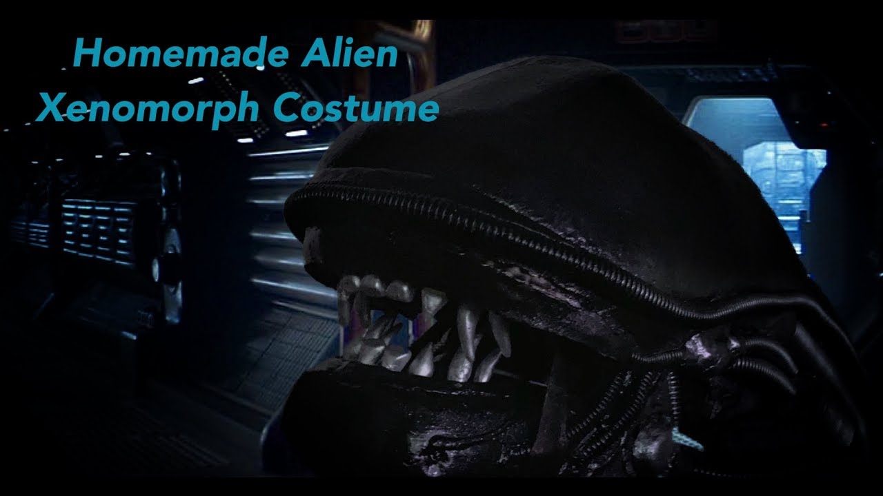 Homemade Alien Xenomorph Costume
