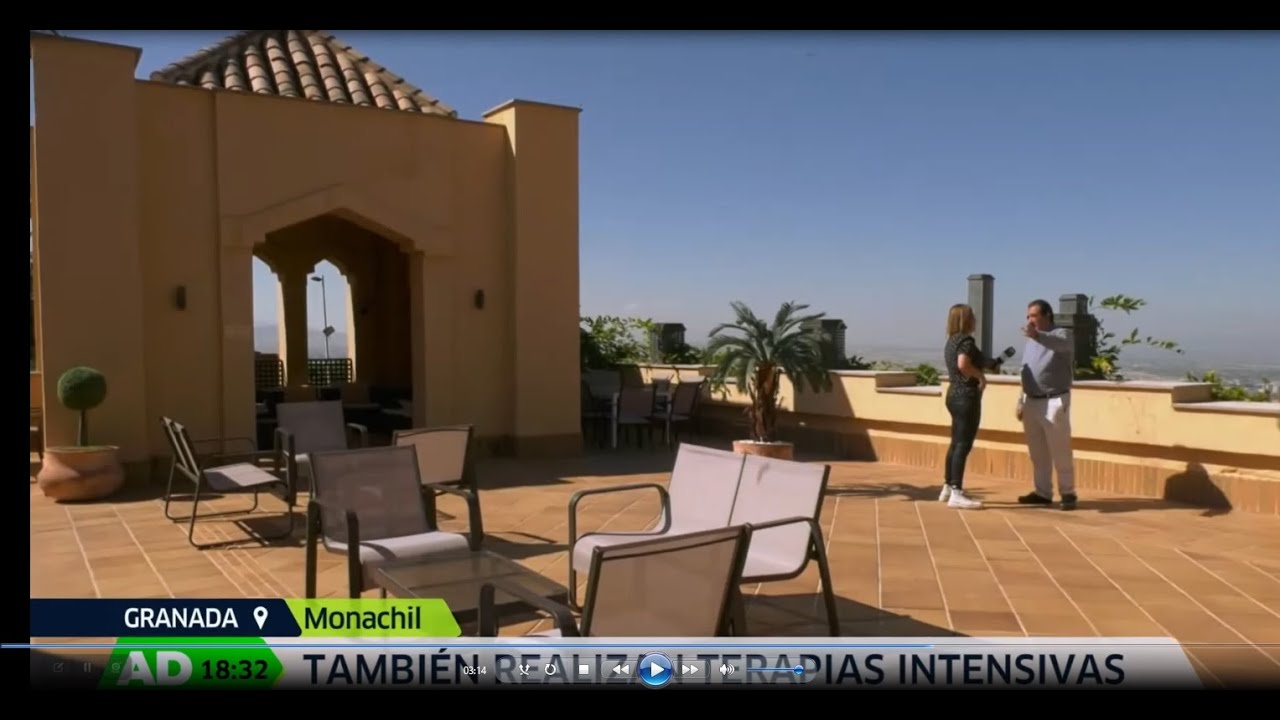 Canal Sur en el Centro de Alojamiento TOC. TOC Granada Asociación.
