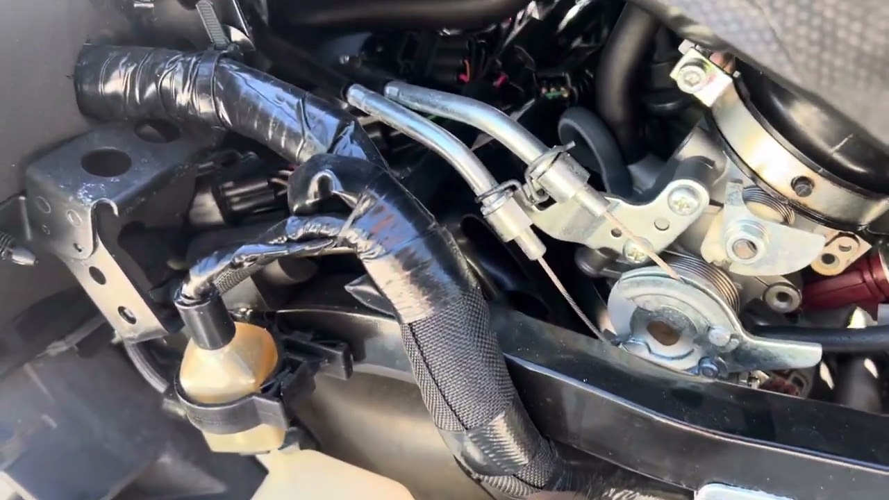 Kawasaki ZX14R spark plugs change