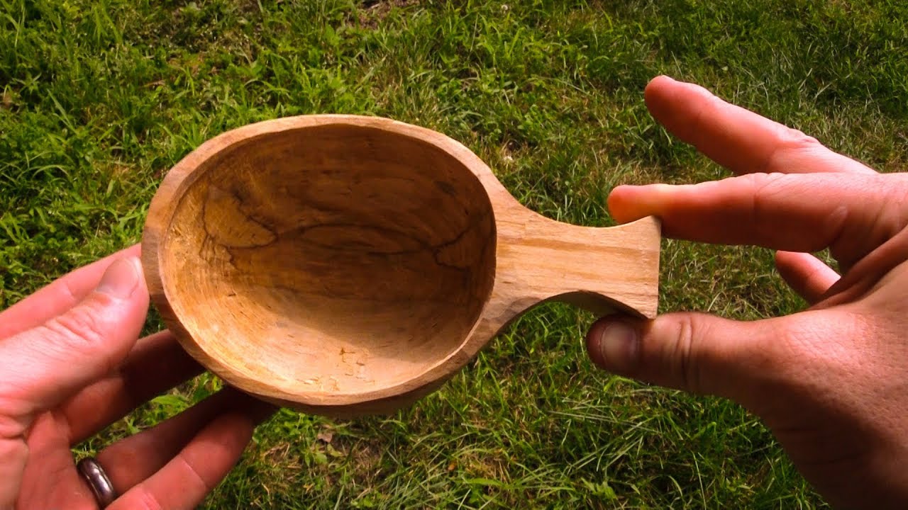 Carving a Kuksa - Bushcraft Hand Tools | Axe, Knife, Saw