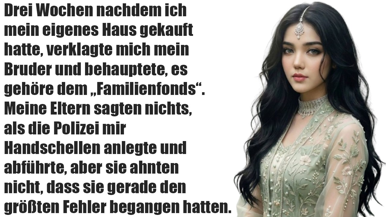 Ich kaufte mein eigenes Haus – mein Bruder verklagte mich, und meine Eltern sahen zu, wie ich ..
