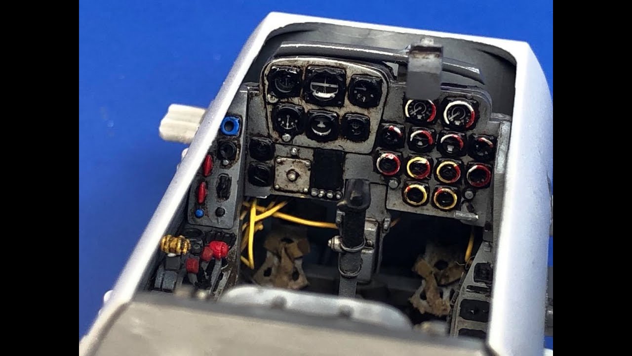 Painting Luftwaffe Cockpits RLM 66 (Me262 Part 1)