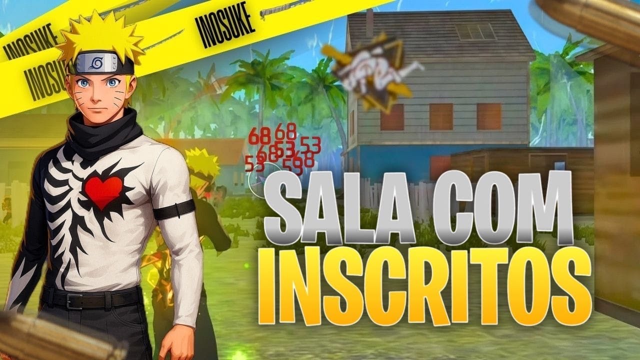 🔥LIVE FF🔥FREE FIRE AO VIVO🔥4X4 E 6X6 COM INSCRITOS🔥MOBILADOR⌨️🖱#freefireaovivo#freefire#mobilador