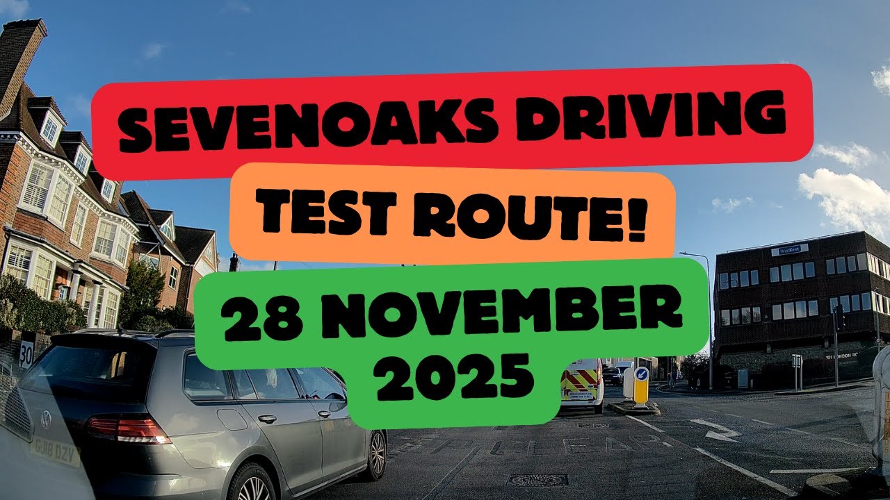 Маршрут сдачи экзамена по вождению в Севеноуксе 28 ноября 2025 года.