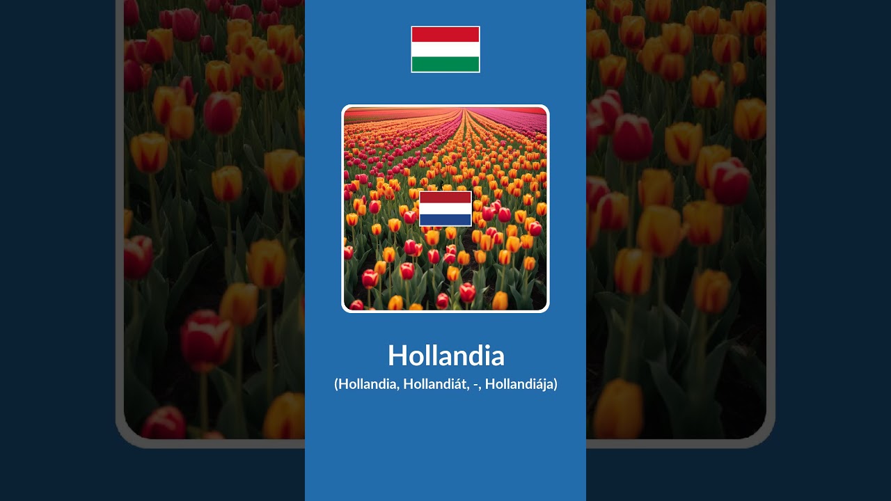 European Countries in Hungarian #learnhungarian