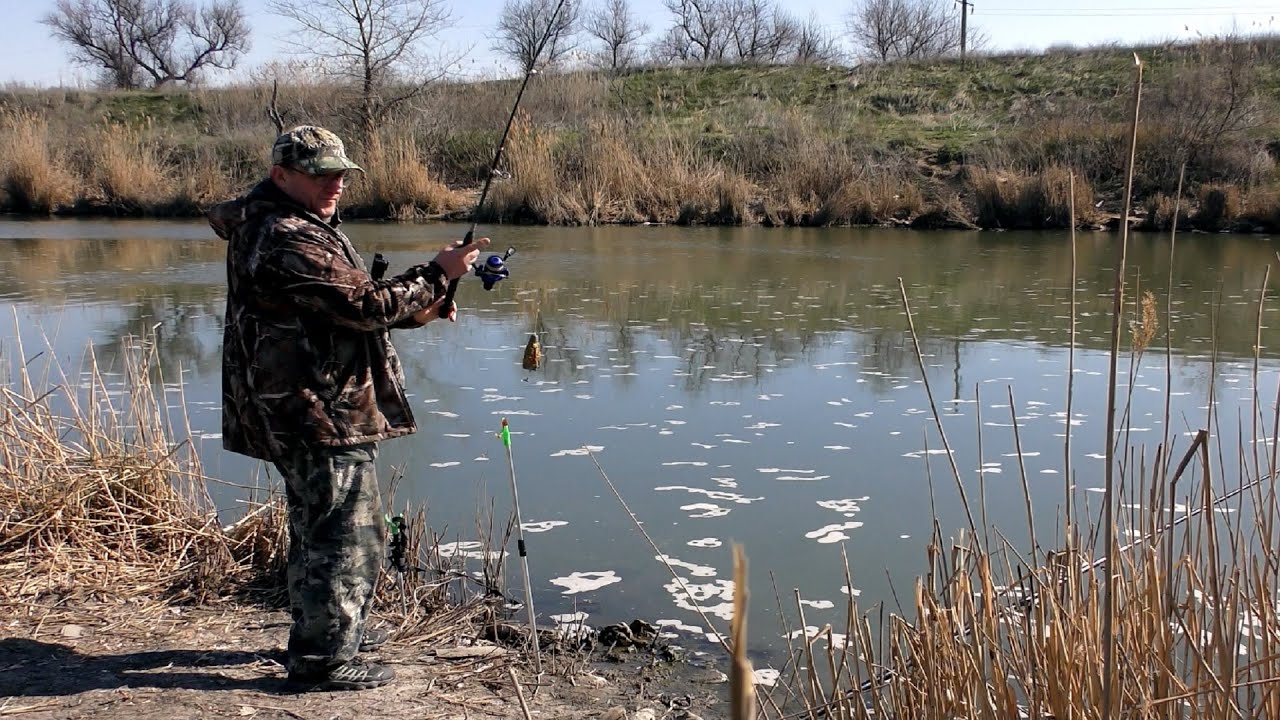 Рыбалка. Крупный карась на донку с кормушкой
