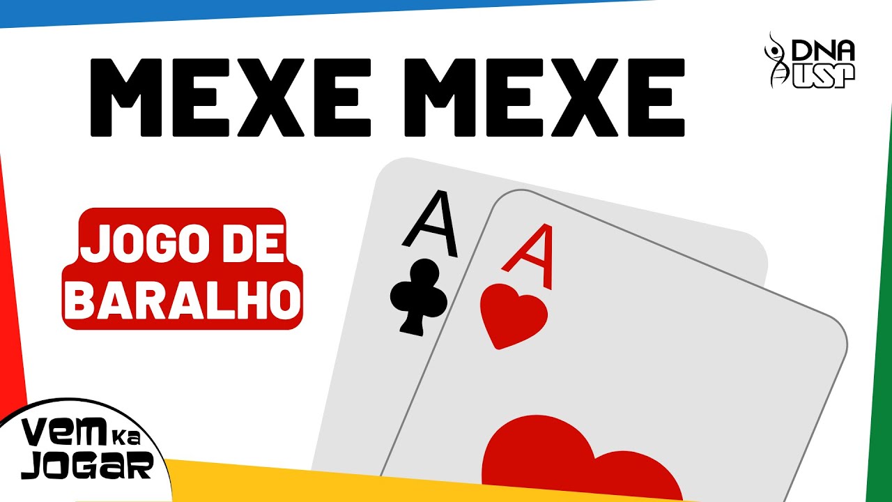REGRAS DO JOGO DE CARTAS MEXE MEXE - Um jogo de baralho inteligente